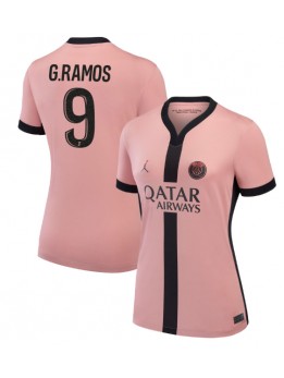 Paris Saint-Germain Goncalo Ramos #9 Ausweichtrikot für Frauen 2024-25 Kurzarm